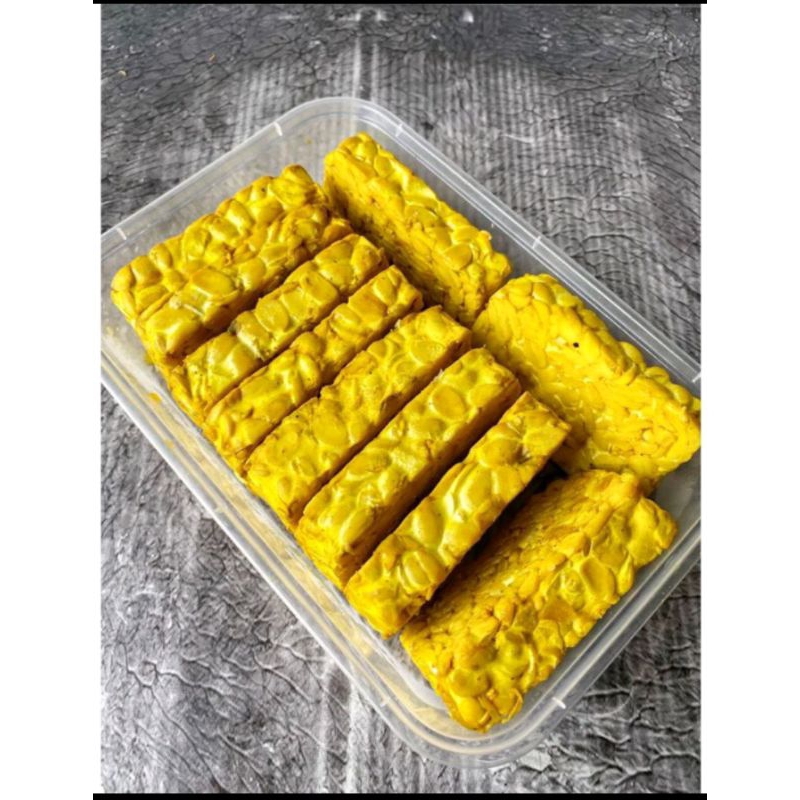 

Tempe Bumbu Kuning Ungkep