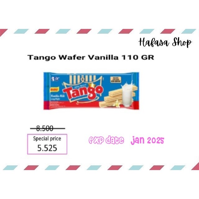 

Tango Wafer Vanilla 110 Gr