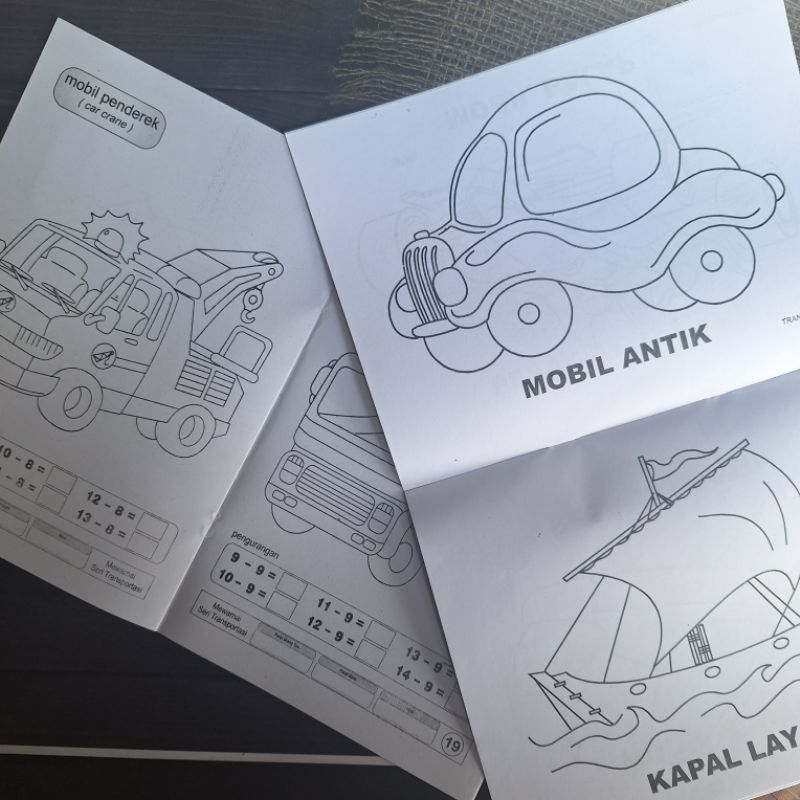 

BUKU MEWARNAI ANAK/buku belajar/menggambar