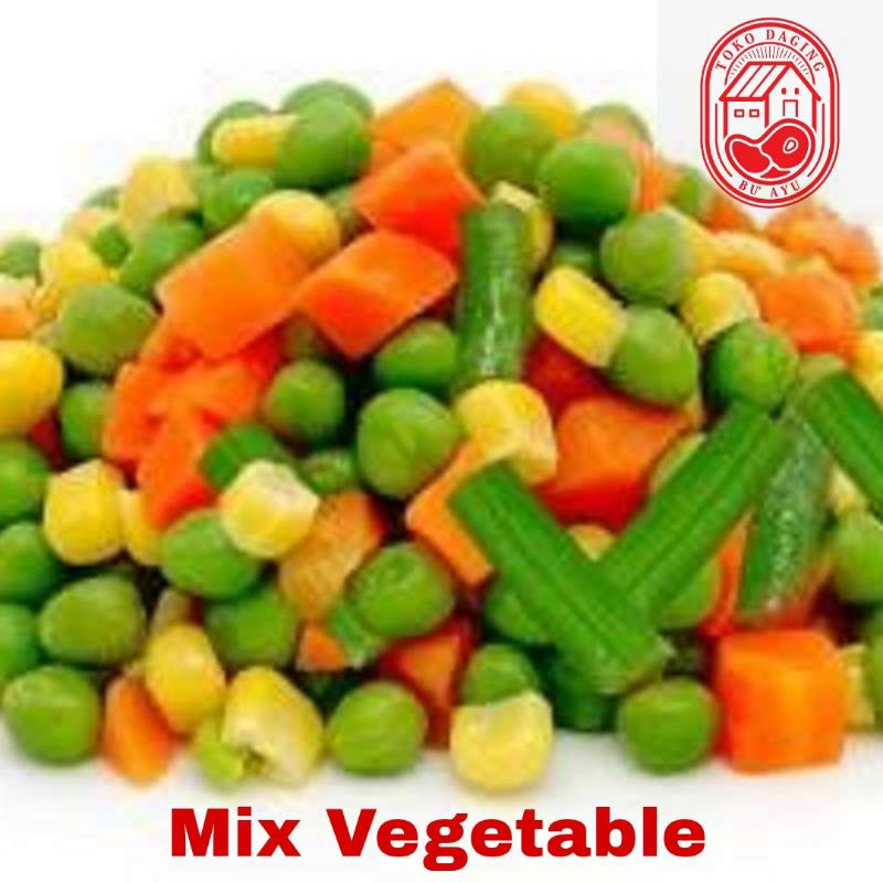 

Mix Vegetable 1 kg / Sayuran Beku 4 macam