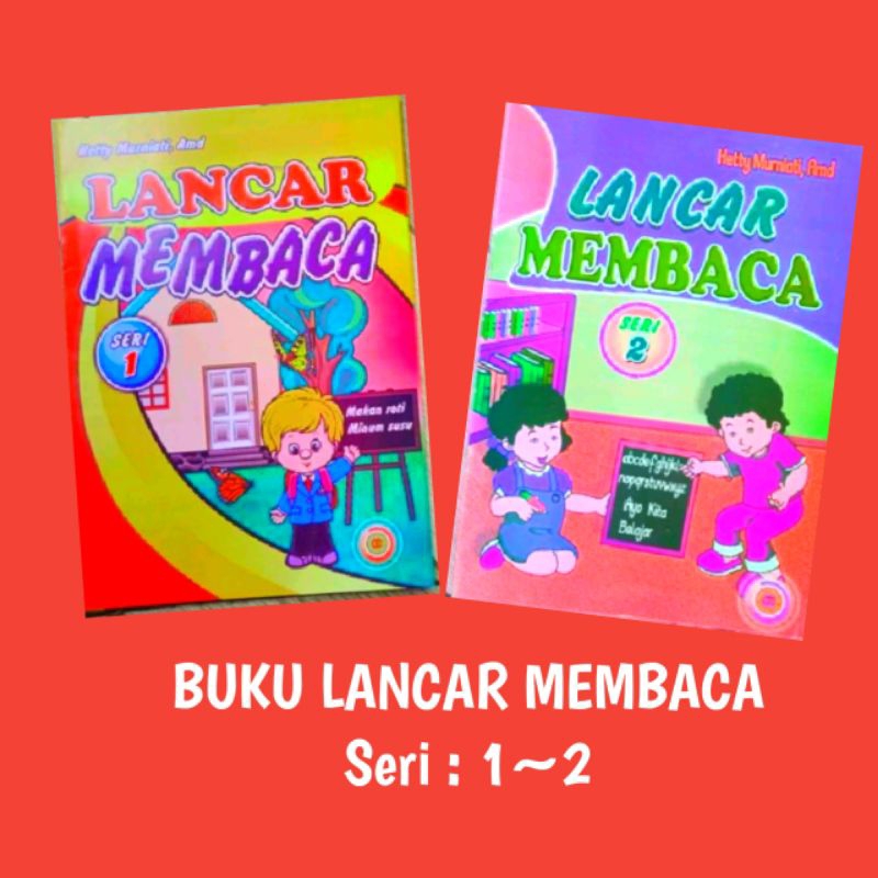 

Original✓Buku Lancar Membaca Seri : 1~2 Buku Untuk Taman Kanak Kanak