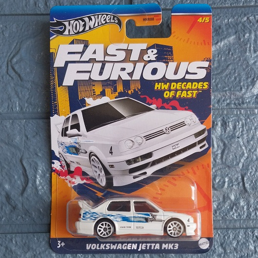 HOT WHEELS Volkswagen Jetta MK3 Fast & Furious