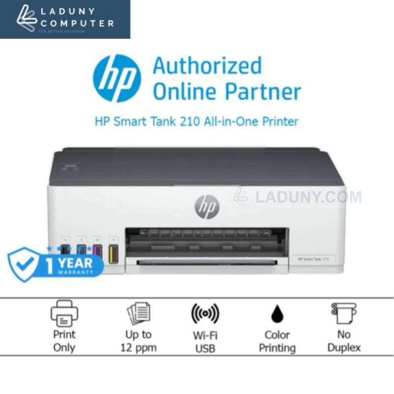 Printer HP Smart Tank 210 (Print Wifi)