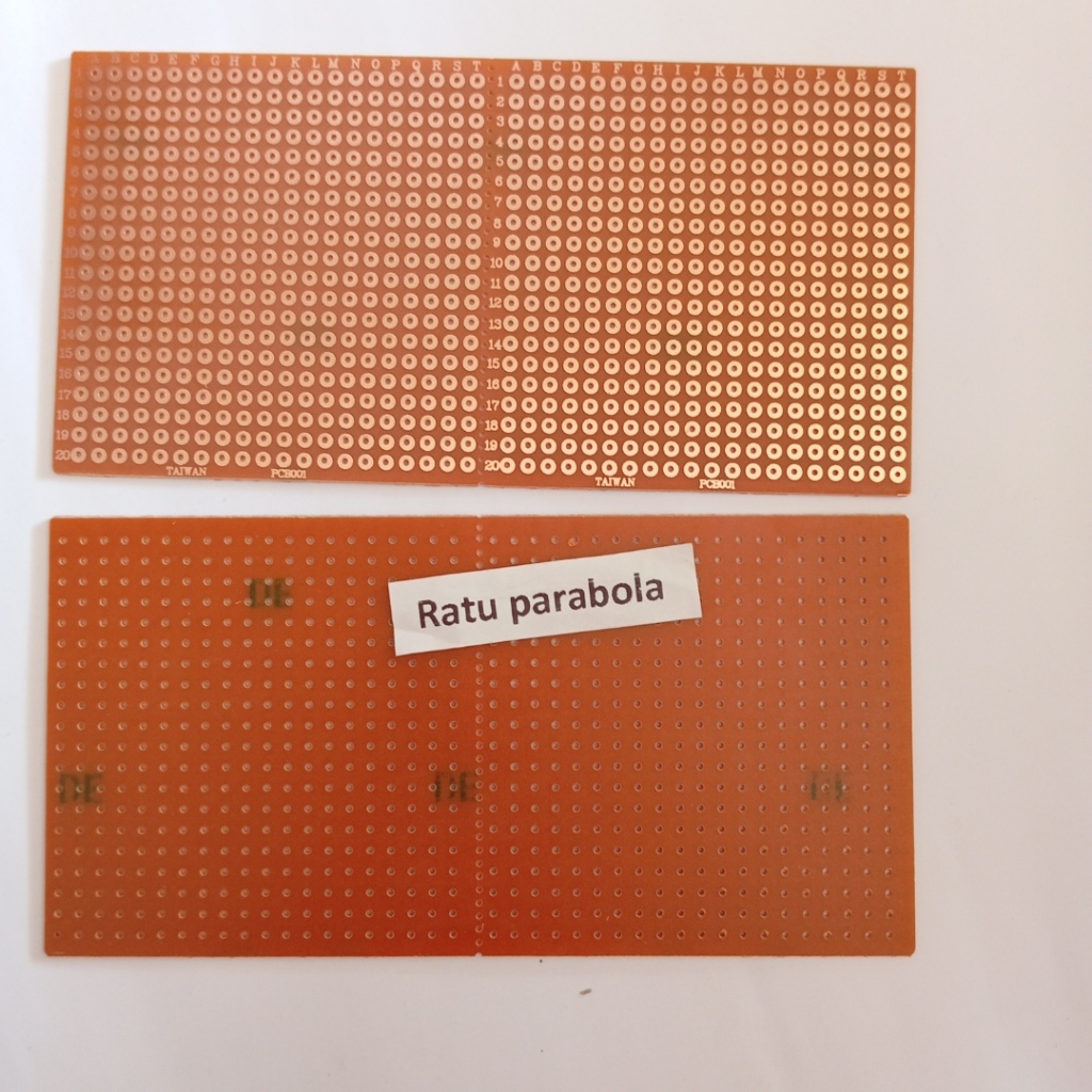 Pcb titik lubang Transistor pcb lubang TR