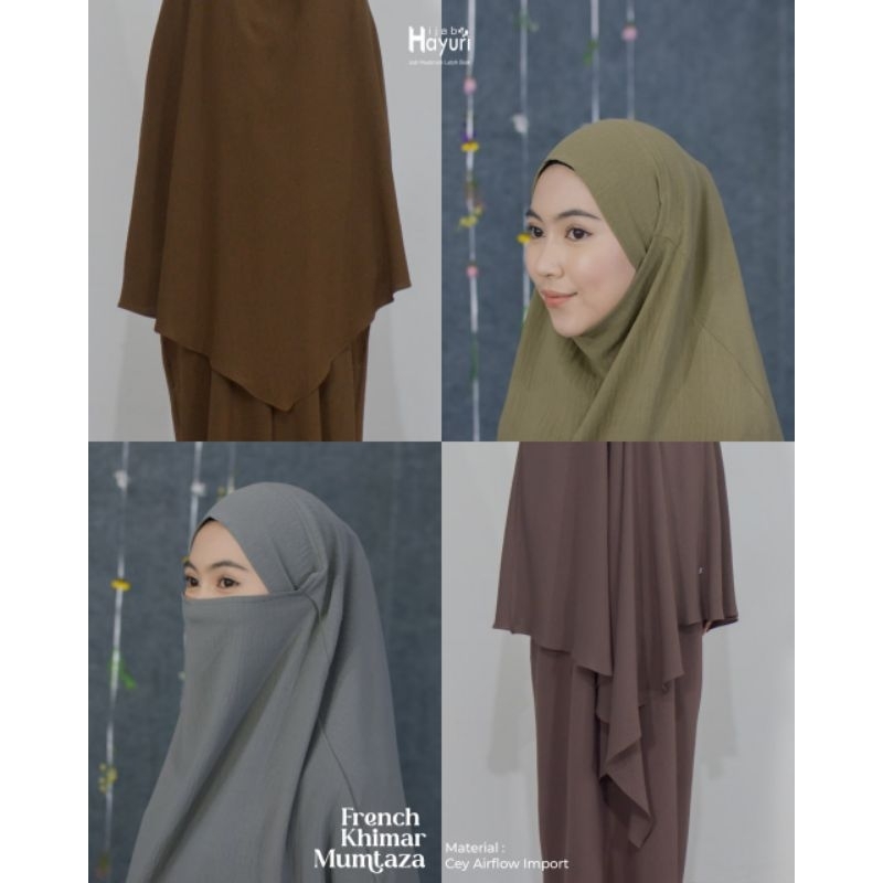 French Khimar Mumtaza by Hijab Hayuri