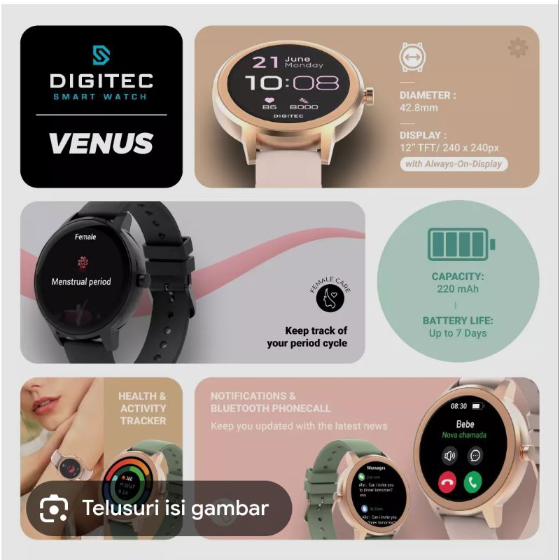 DIGITEC SMART WATCH VENUS