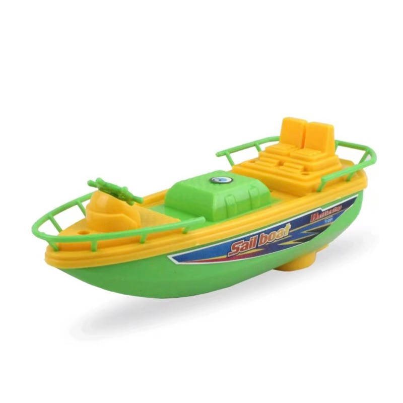 Mainan Perahu Layar Sail Boat Baterai Kapal Laut Tinggi 15 CM