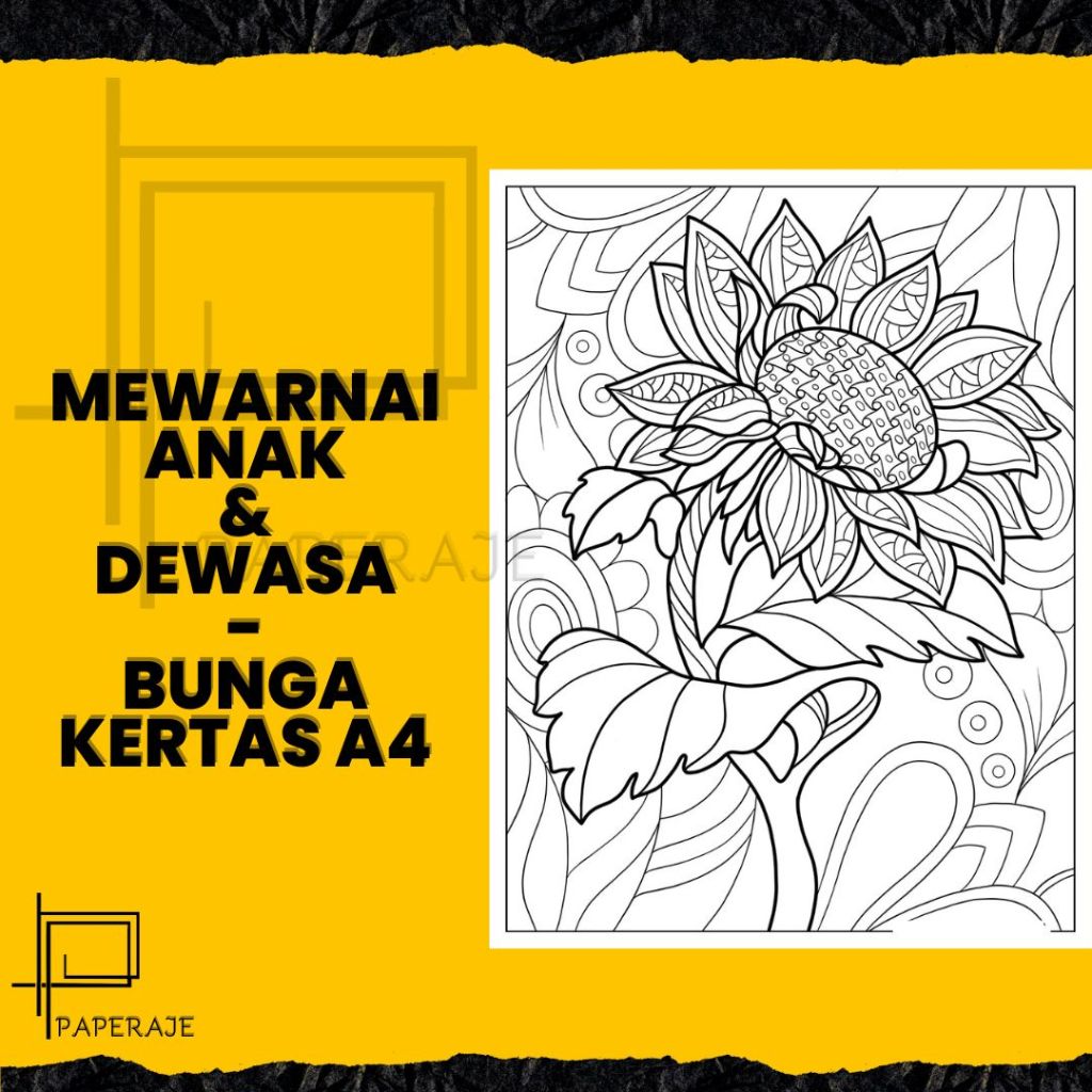 

Gambar Mewarnai Paket 50 Lembar Anak & Dewasa Tema Bunga