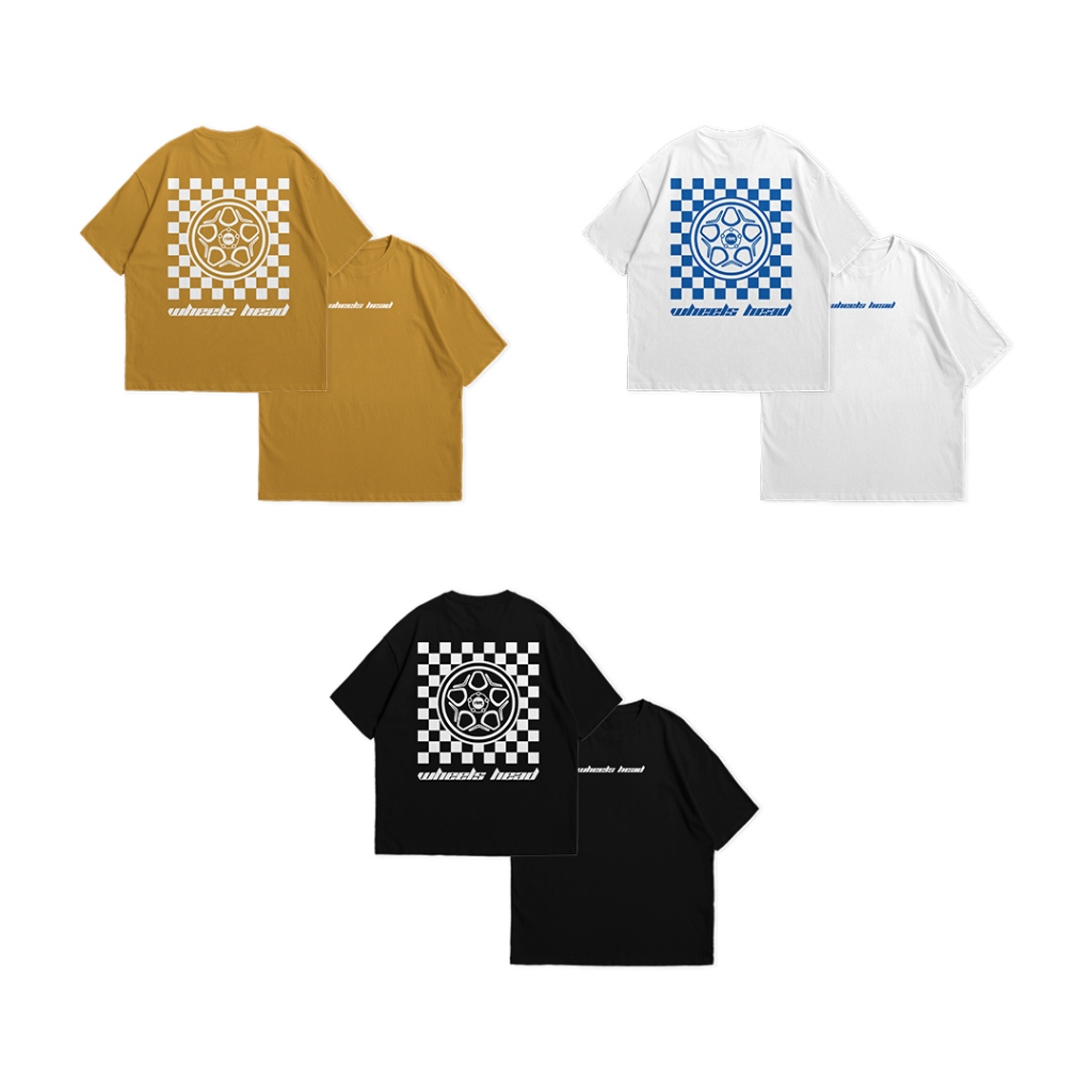 T-SHIRT HSR WHEELS HEAD