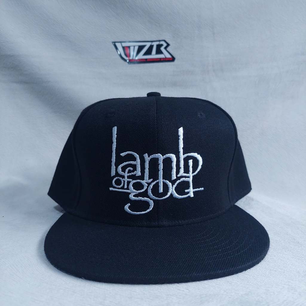Topi / Snapback Official LAMB OF GOD - LOGO