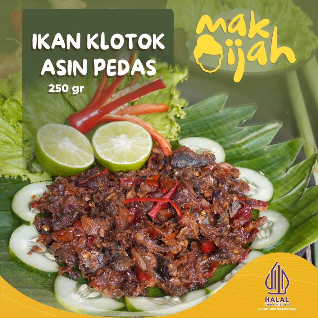 

IKAN KLOTOK ASIN PEDAS SIAP MAKAN STERIL PRAKTIS HEMAT NIKMAT