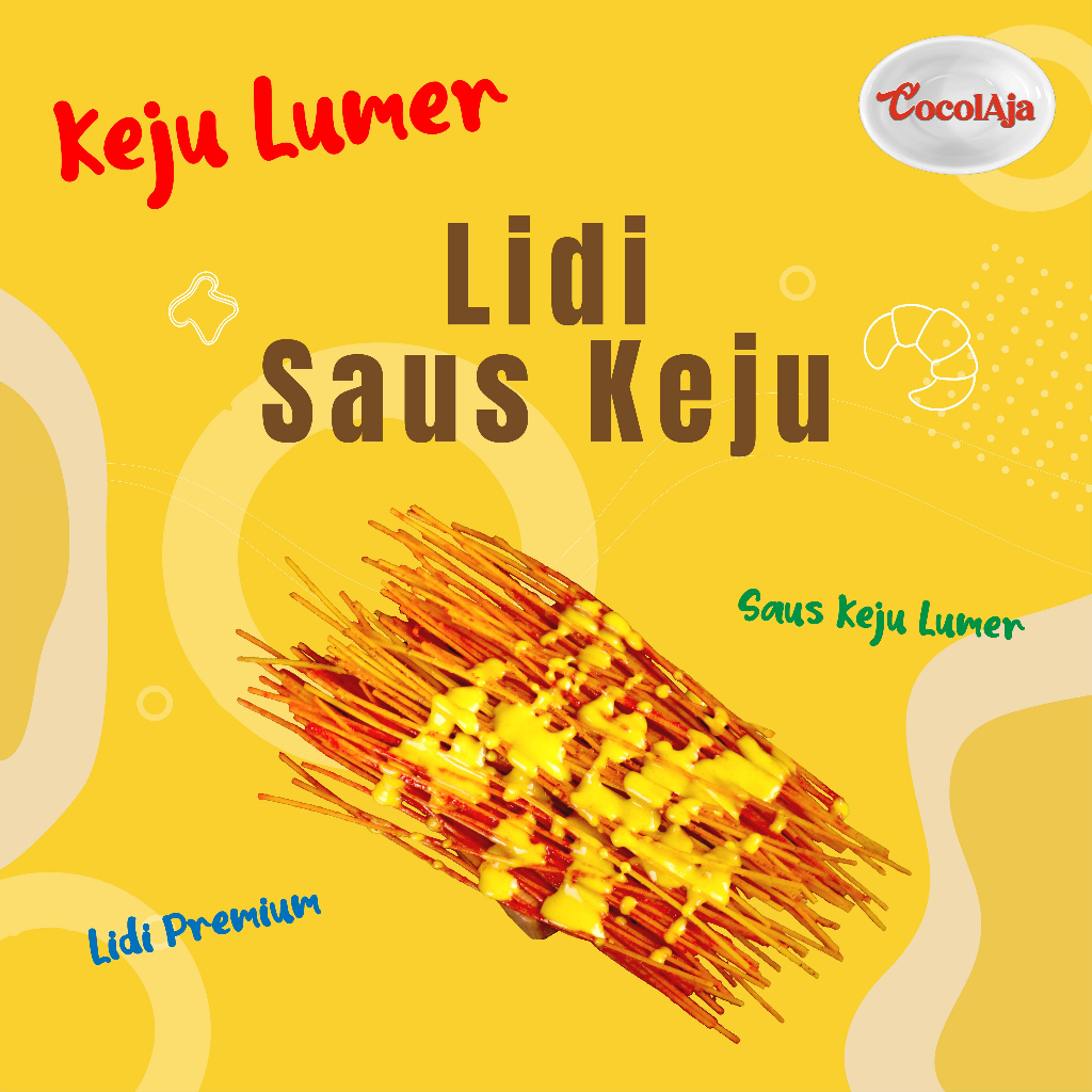 

CocolAja Lidi Keju Lumer | cemilan cheese snack keju