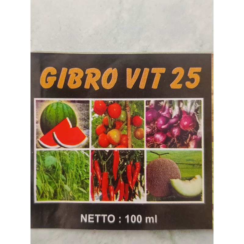 Gibro Vit 25SL Ga3 Cair 100ml / Gibro Tablet D'gib