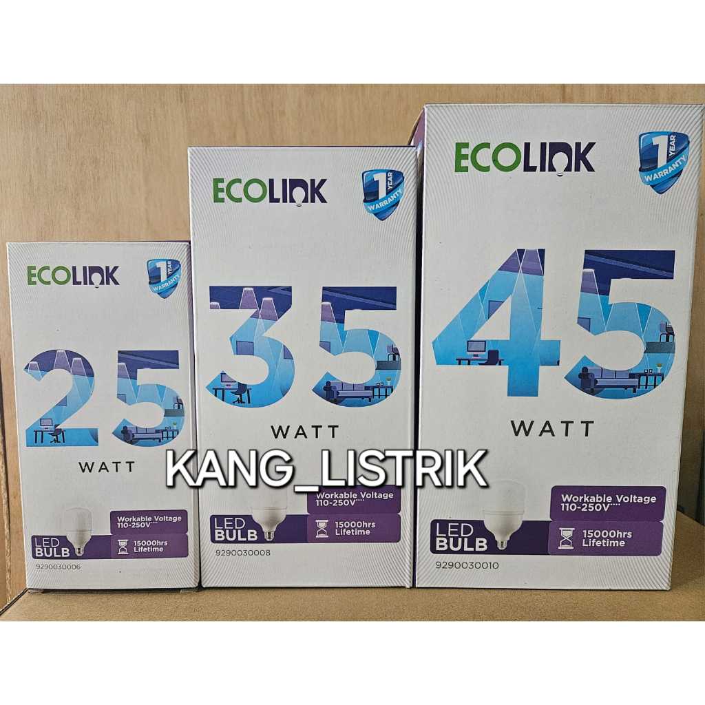 LAMPU ECOLINK BOHLAM LED ECOLINK CAPSULE / ECOLINK LAMPU LED KAPSUL GARANSI