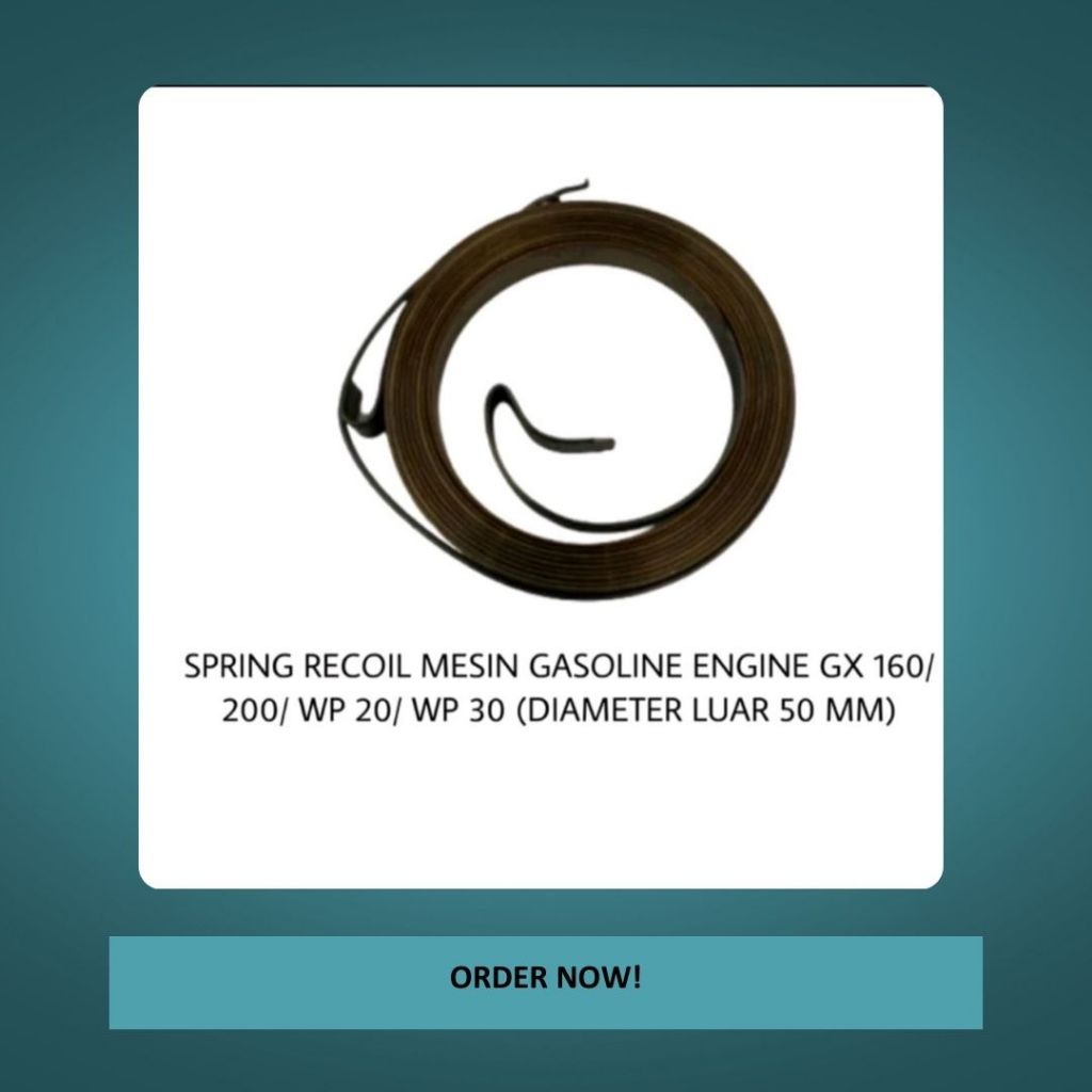 Spring Recoil Honda GX 160 GX160 GX 200 GX200