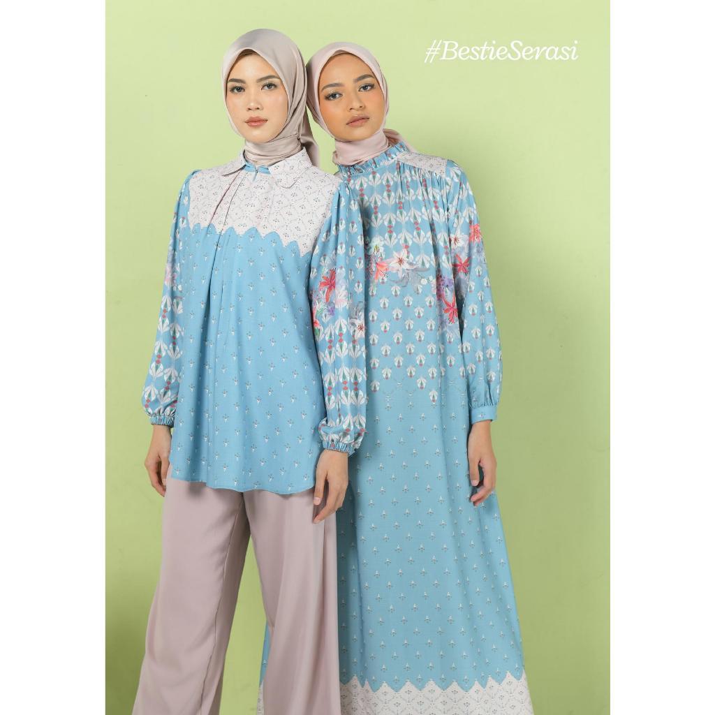 ZOYA Candela Tunik New Arrival 2024 Atasan Blouse Kemeja Blus Best Seller Pakaian Muslim Wanita Busu