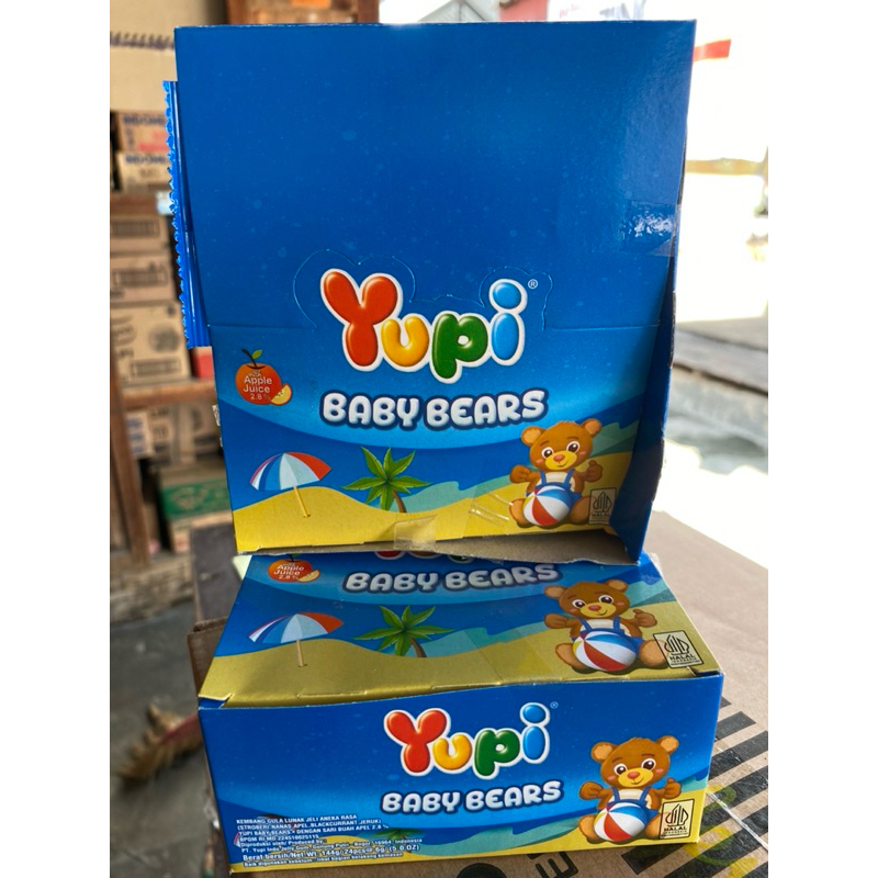 

Yupi Baby Bears 24 X 6 Gr Rasa Apple Juice