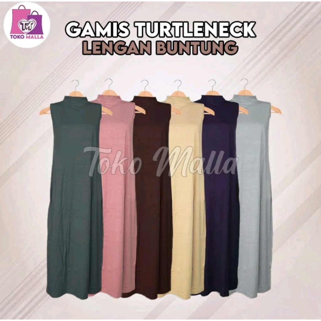 Gamis Tanpa Lengan | Inner Gamis Tanpa Lengan | Manset Gamis Tanpa Lengan |Manset Dress Tanpa Lengan