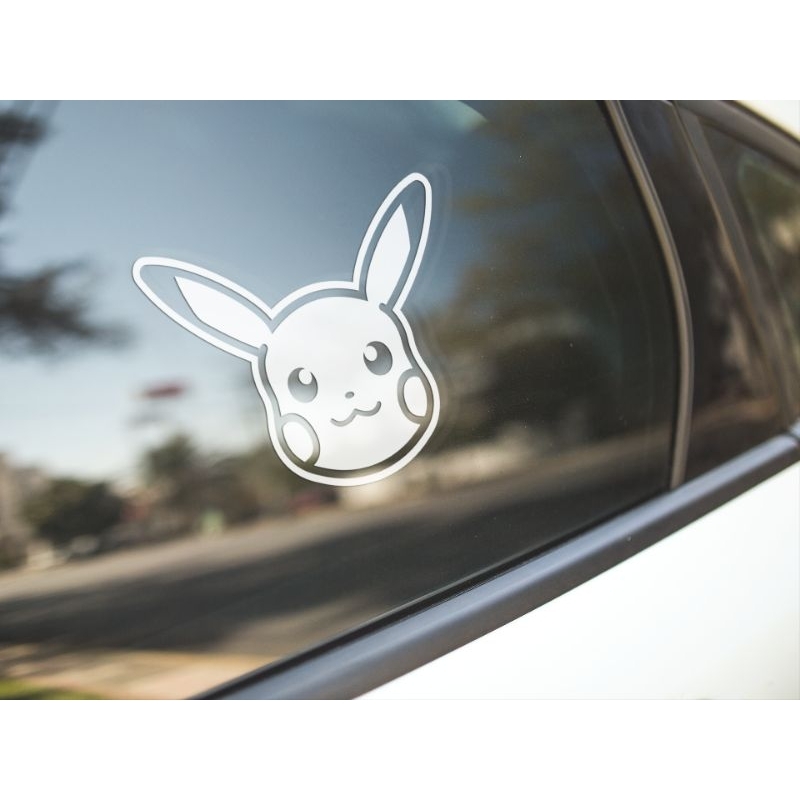 

Stiker Decal Pokemon Pikachu Face