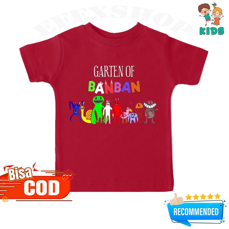 KAOS ANAK GARTEN OF BANBAN KAOS VIRAL GARTEN OF BANBAN
