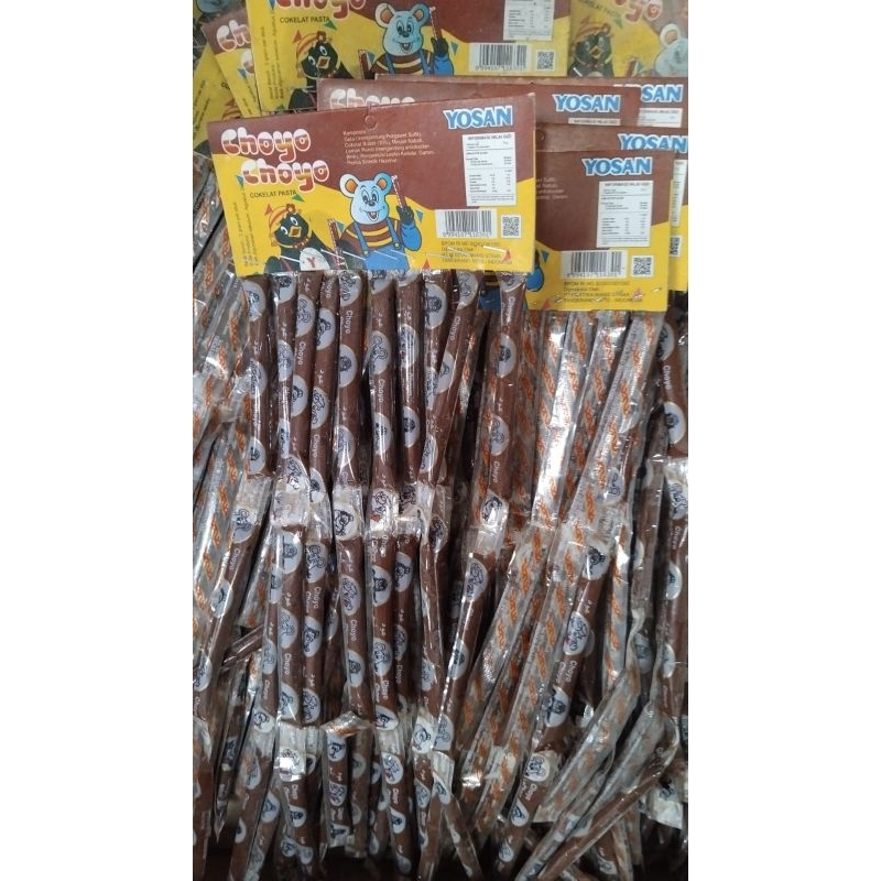 

Choyo Choyo Stick Yosan Chocolate Jadul 30 pcs/2 gr.