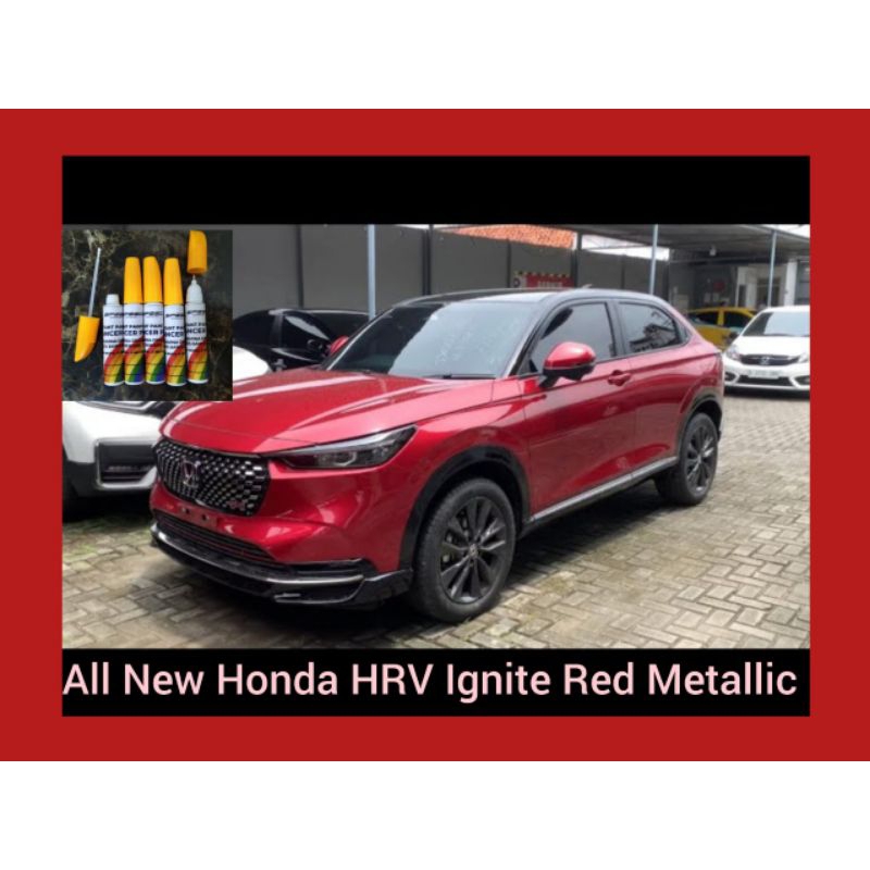 Honda all New HRV Ignite Red Metallic Cat Oles Penghilang Baret Merah Metalik