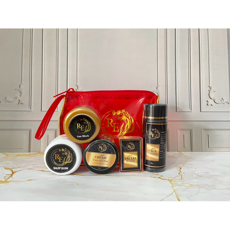 Re Glow ratu entok + sunblock original new pack