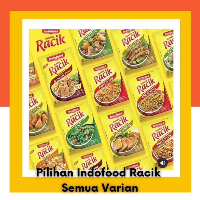 

Bumbu racik Indofood all varian/ bumbu racik indofood