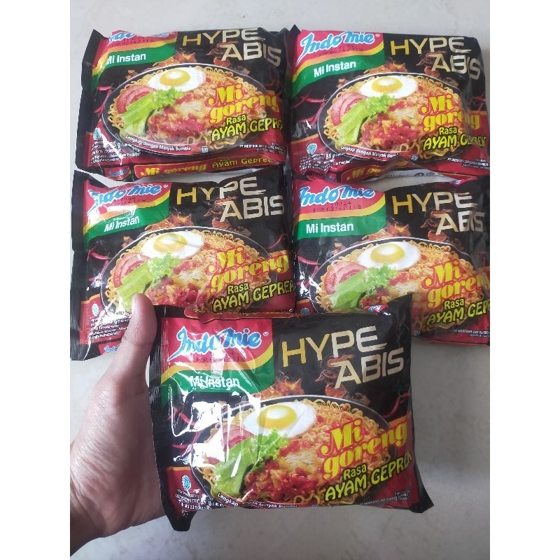 

INDOMIE GORENG AYAM GEPREK