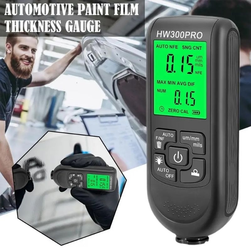 pengukur ketebalan cat mobil  suv mpv sedan pickup truck car paint thickness tester alat ukur keteba