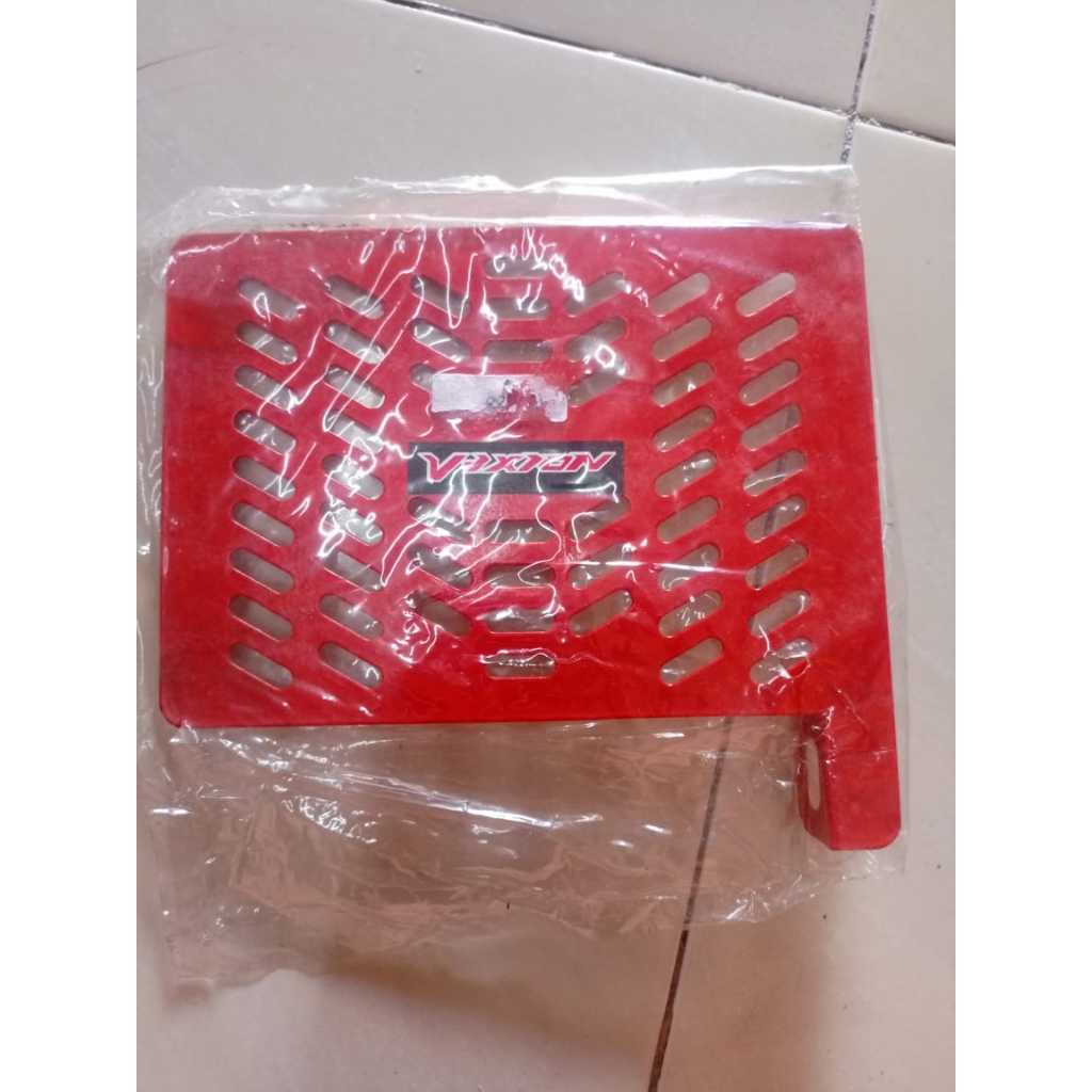 Cover Radiator Plat Yamaha Vixion Old Vixion New Merah