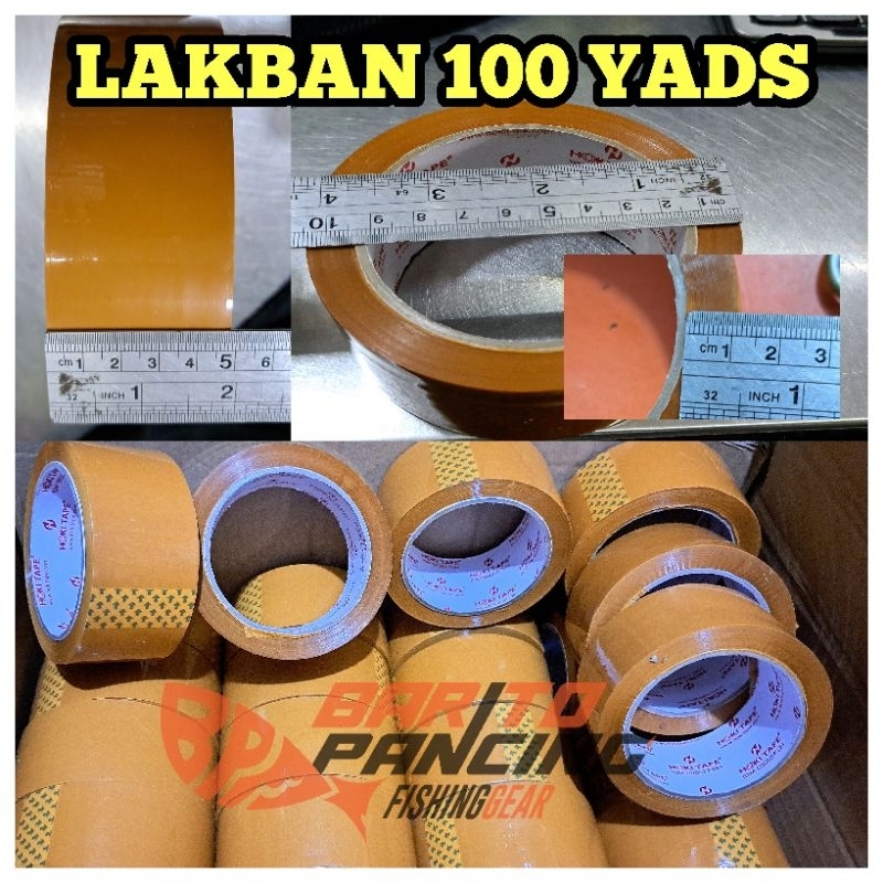 

LAKBAN COKLAT 50MM X 100 Y BERKUALITAS BAHAN PACKING