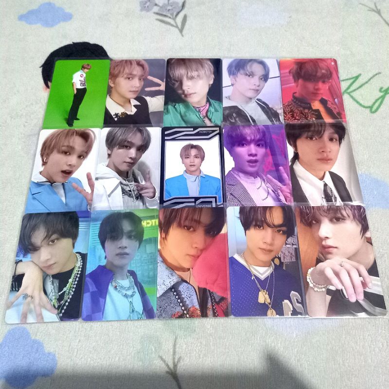 Photocard Official Haechan NCT (Album 4) Favorite Classic Catharsis Poetic Tragic, Universe PB Jewel