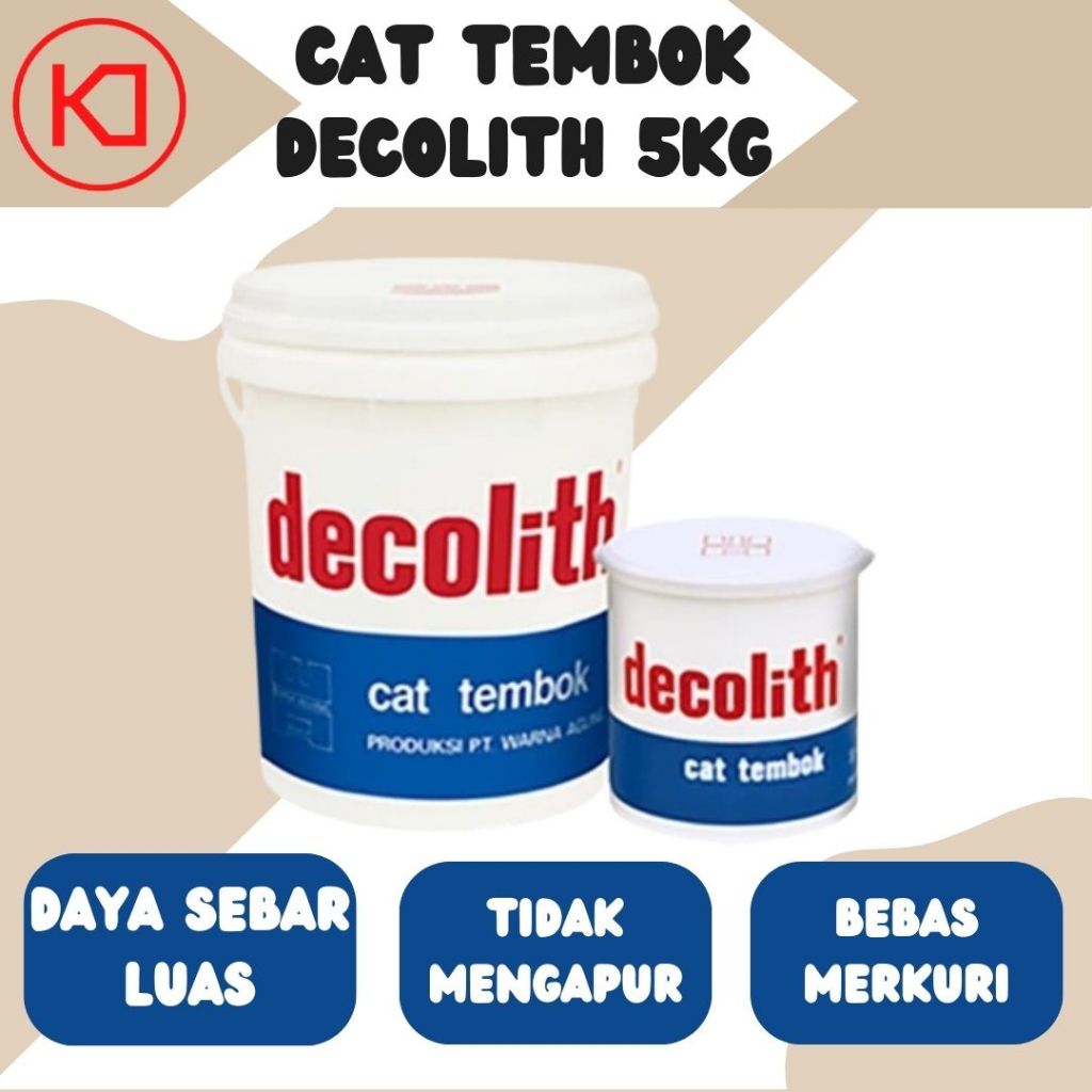 CAT TEMBOK DECOLITH 5KG