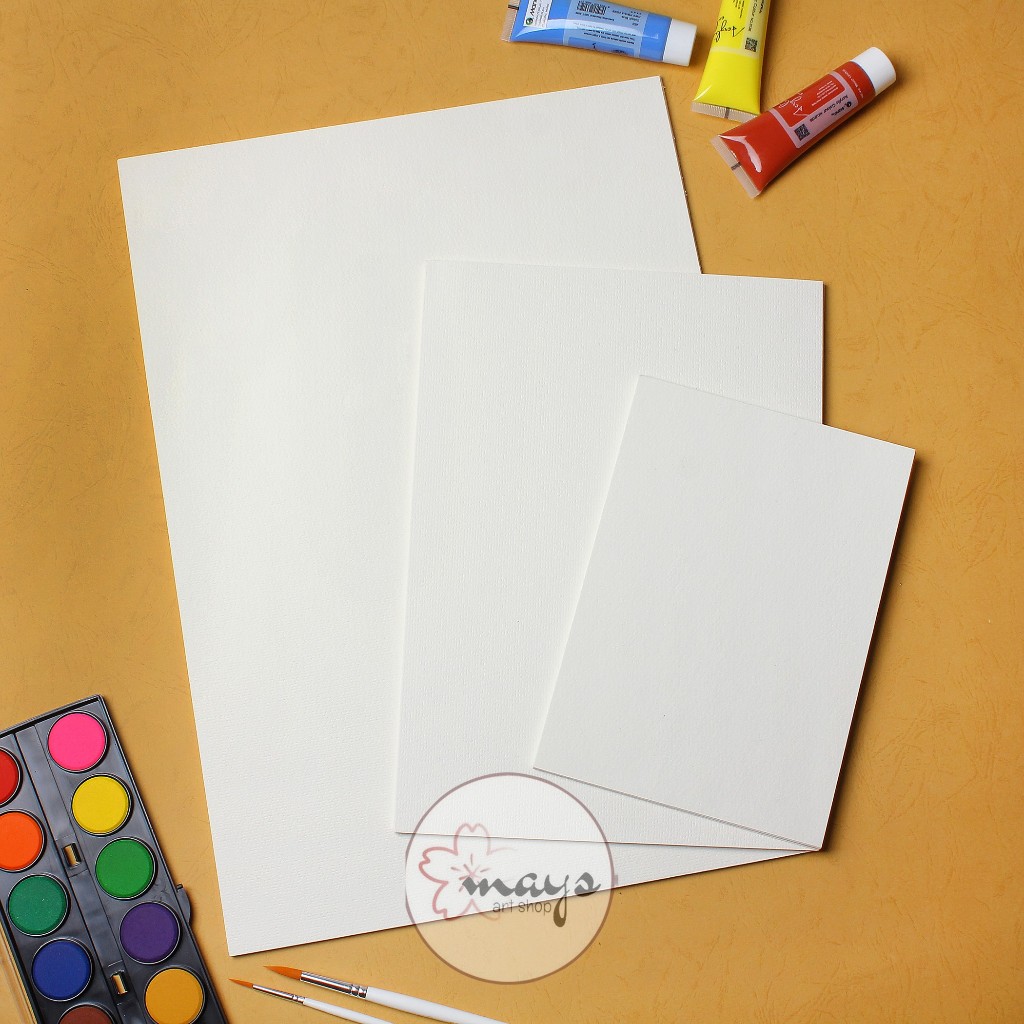 

[10 Pcs] Watercolor Painting Paper 1 Pak A5 A4 A3 / Kertas Lukis Cat Air Akrilik Cellulose Cold Press 300 gsm / Kertas Melukis Menggambar Mewarnai Cat Acrylic Water Color Paint Anak Dewasa