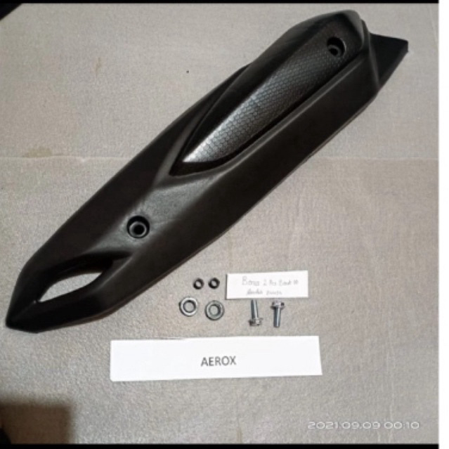 Tutup knalpot yamaha Aerox 155 lexi bonus baut