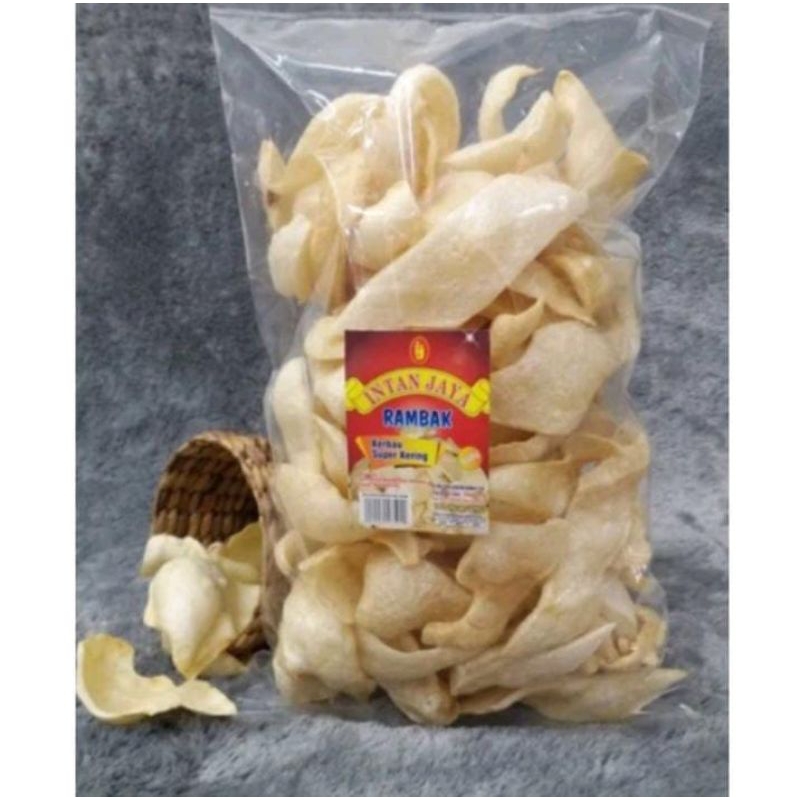 KRUPUK RAMBAK INTAN JAYA KERBAU 250GR TULUNGAGUNG