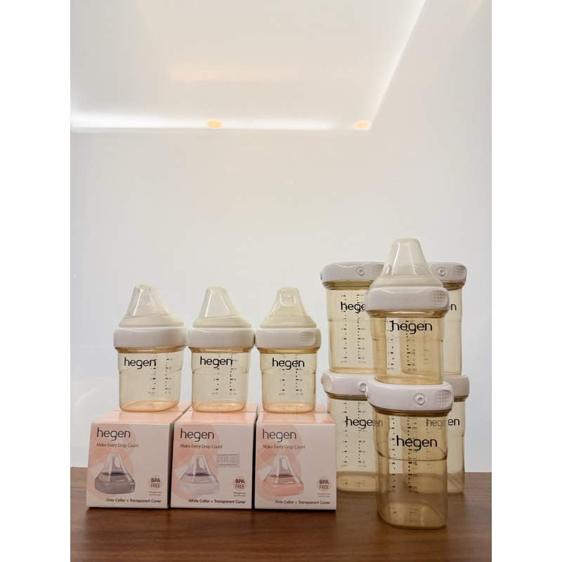 Botol Hegen PPSU 150ml Dot Original Teat Hegen Collar Hegen [Preloved]