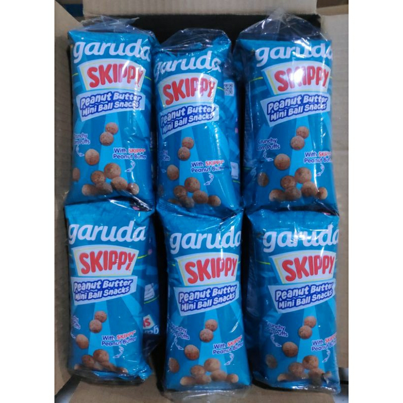 

Garuda Skippy Peanut Butter Mini Ball Snacks ( isi 10 pcs @10gr )