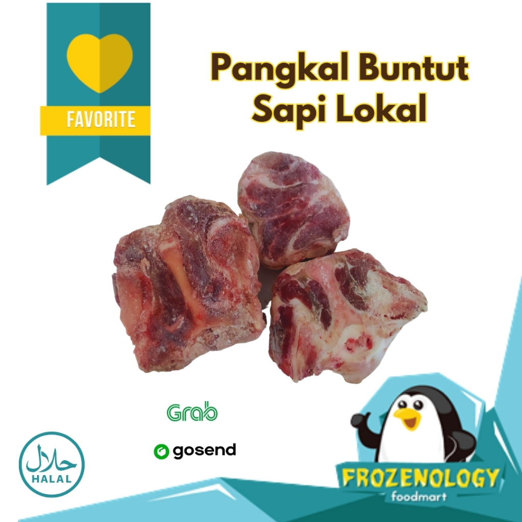 Pangkal Buntut Sapi Lokal | Beef Oxtail Daging Buntut Lokal Super