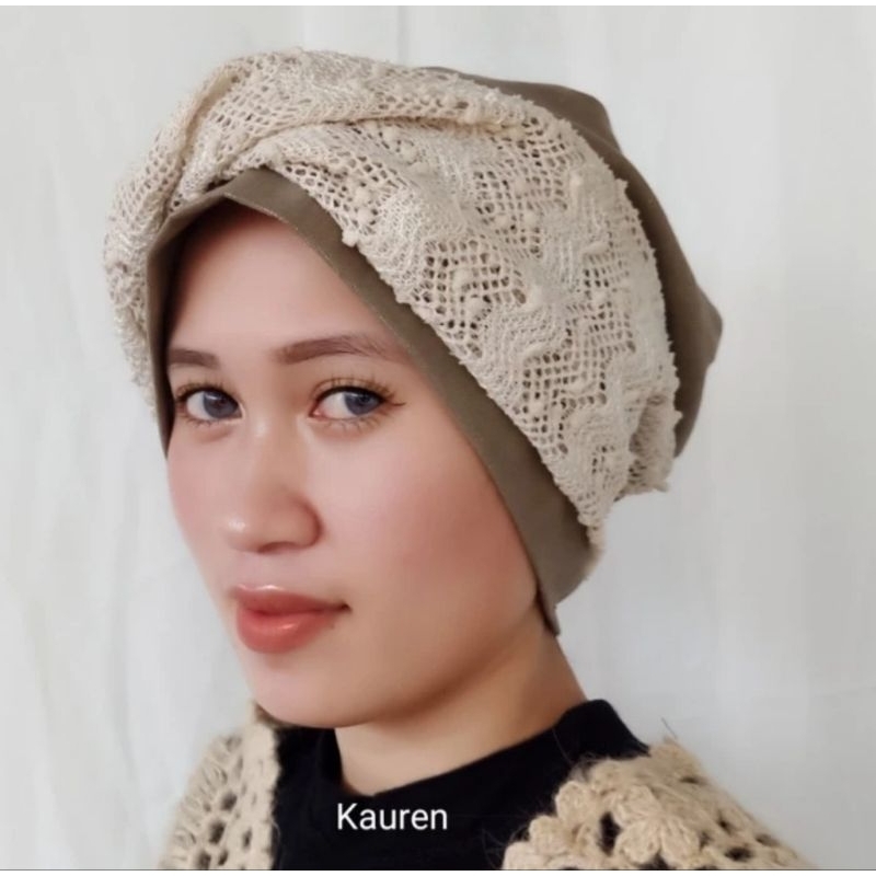 Turban instan wanita dewasa