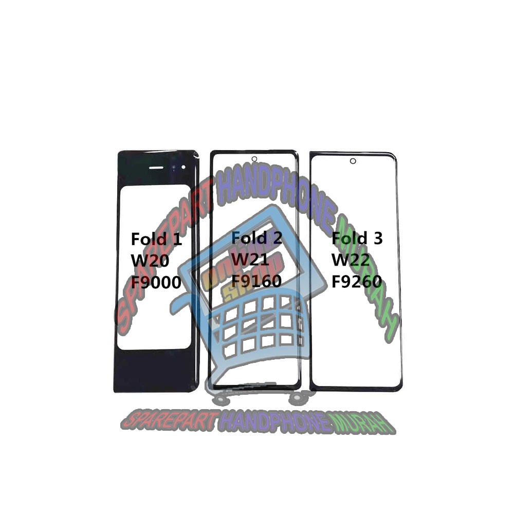 KACA LCD DEPAN DIGITIZER SAMSUNG GALAXY Z FOLD 1 2 3 4