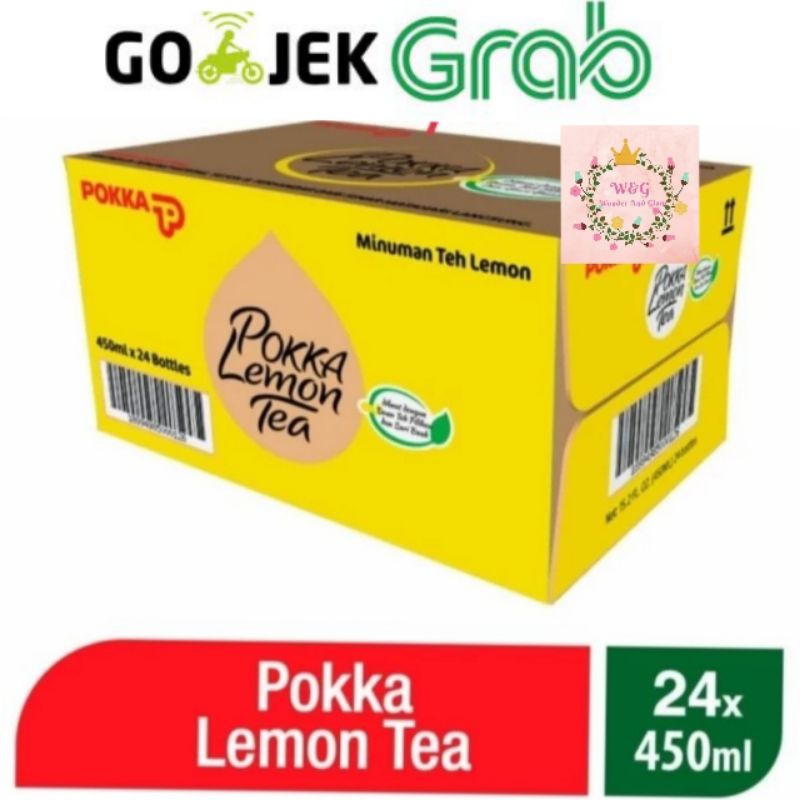 

Pokka Lemon Tea 450ml | Pokka Pet Lemon 450ml 1 Dus 24 Pcs