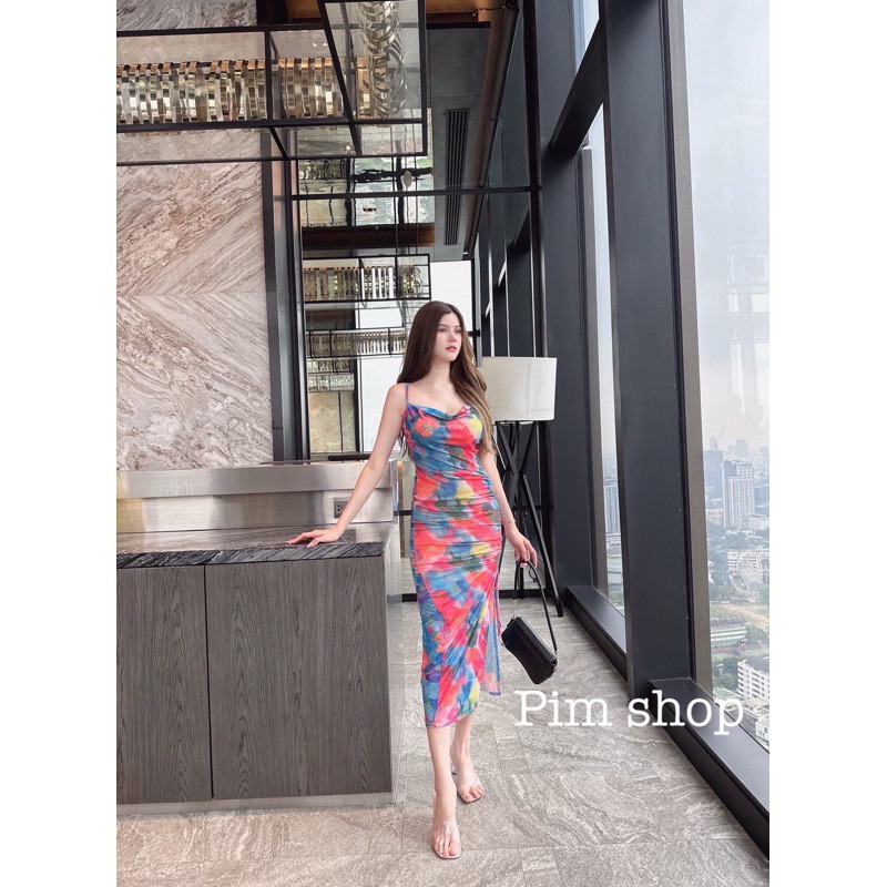 DRESS CORAK BELAH / DRESS TILE BELAH BKK