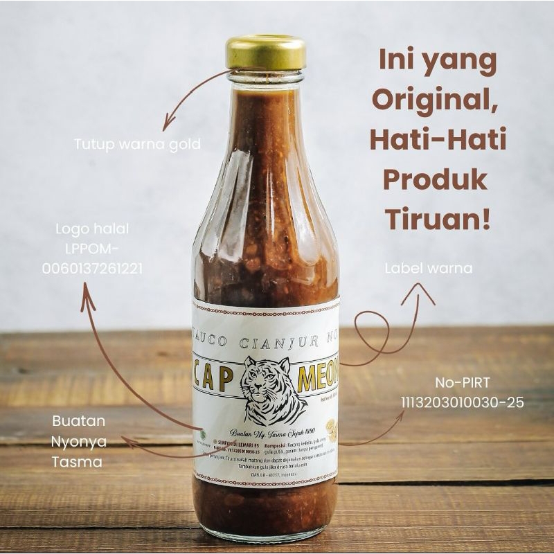 

Tauco Cianjur Nyonya Tasma Cap Meong