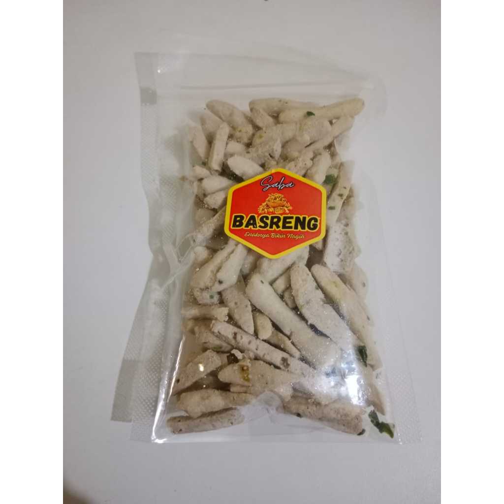 

[DAPAT DUA] Basreng Daun jeruk 100 gram original