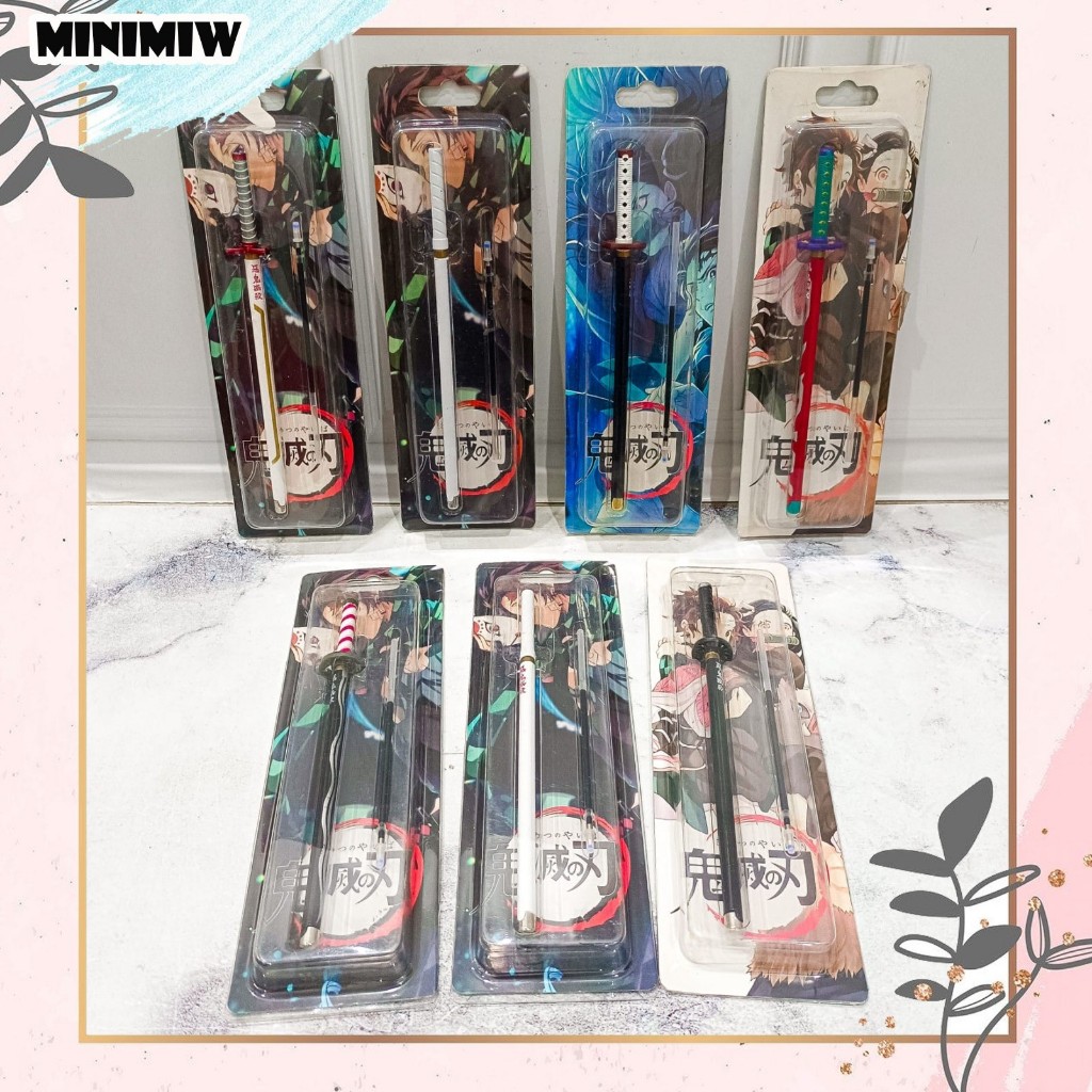 

PULPEN MINIATUR PEDANG DEMON SLAYER FREE REFILL ANIME TANJIRO NEZUKO LUCU UNIK FANCY KARAKTER ALAT TULIS KANTOR SEKOLAH MURAH TERMURAH COD