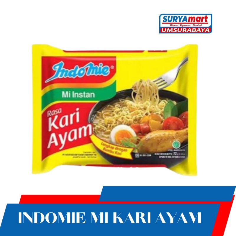 

INDOMIE KARI AYAM 84 GRAM
