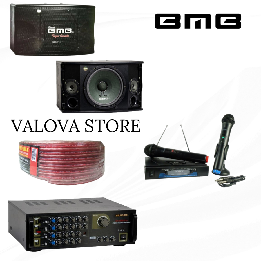 Paket karaoke 8 BMB cs450v SK + Ampli BMB DA2000 PRO BT ORIGINAL BMB