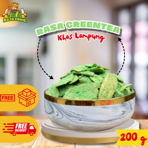 

KERIPIK PISANG RASA GREEN TEA MATCHA RAJACEMIL KERIPIK PISANG LAMPUNG